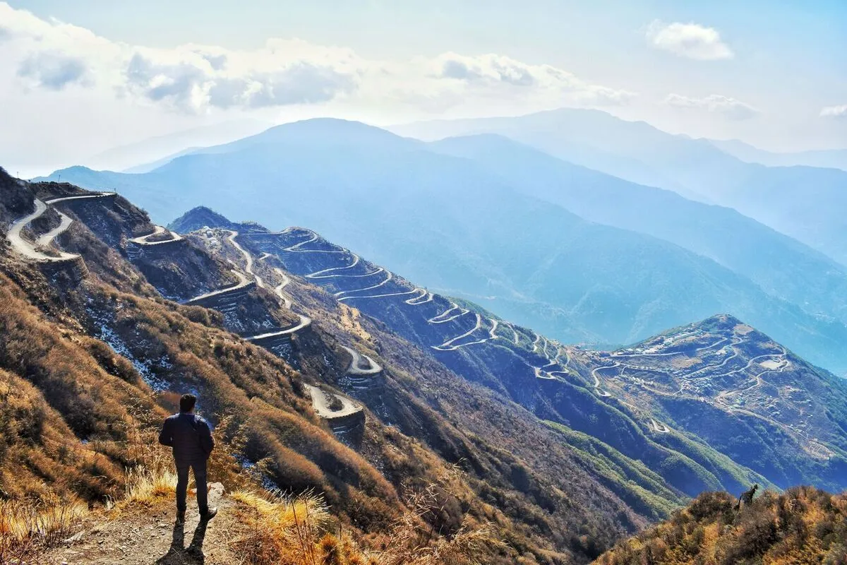 Best time to visit Silk Route with scenic mountain views in East Sikkim