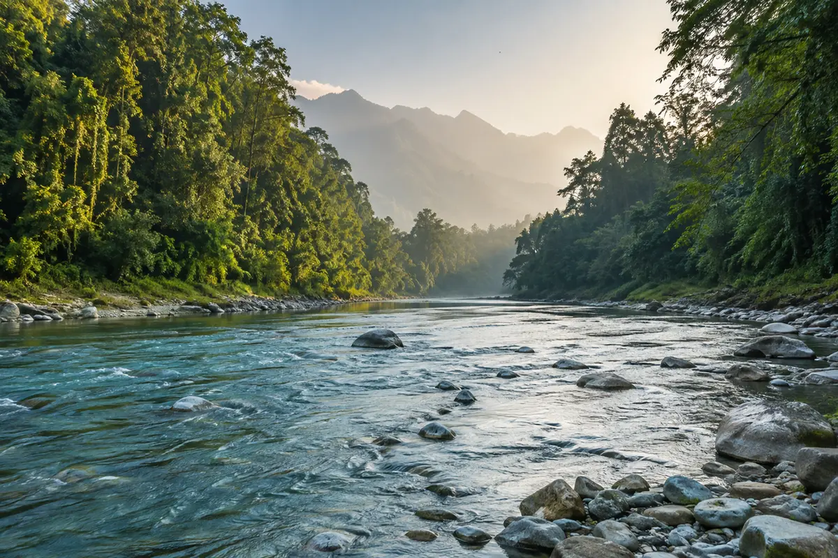 Murti Travel Guide 2026 with scenic Murti River in Dooars