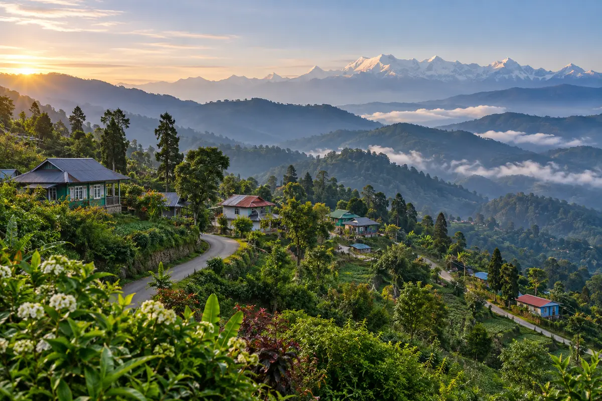 Sittong Travel Guide 2026 scenic village and surrounding hills