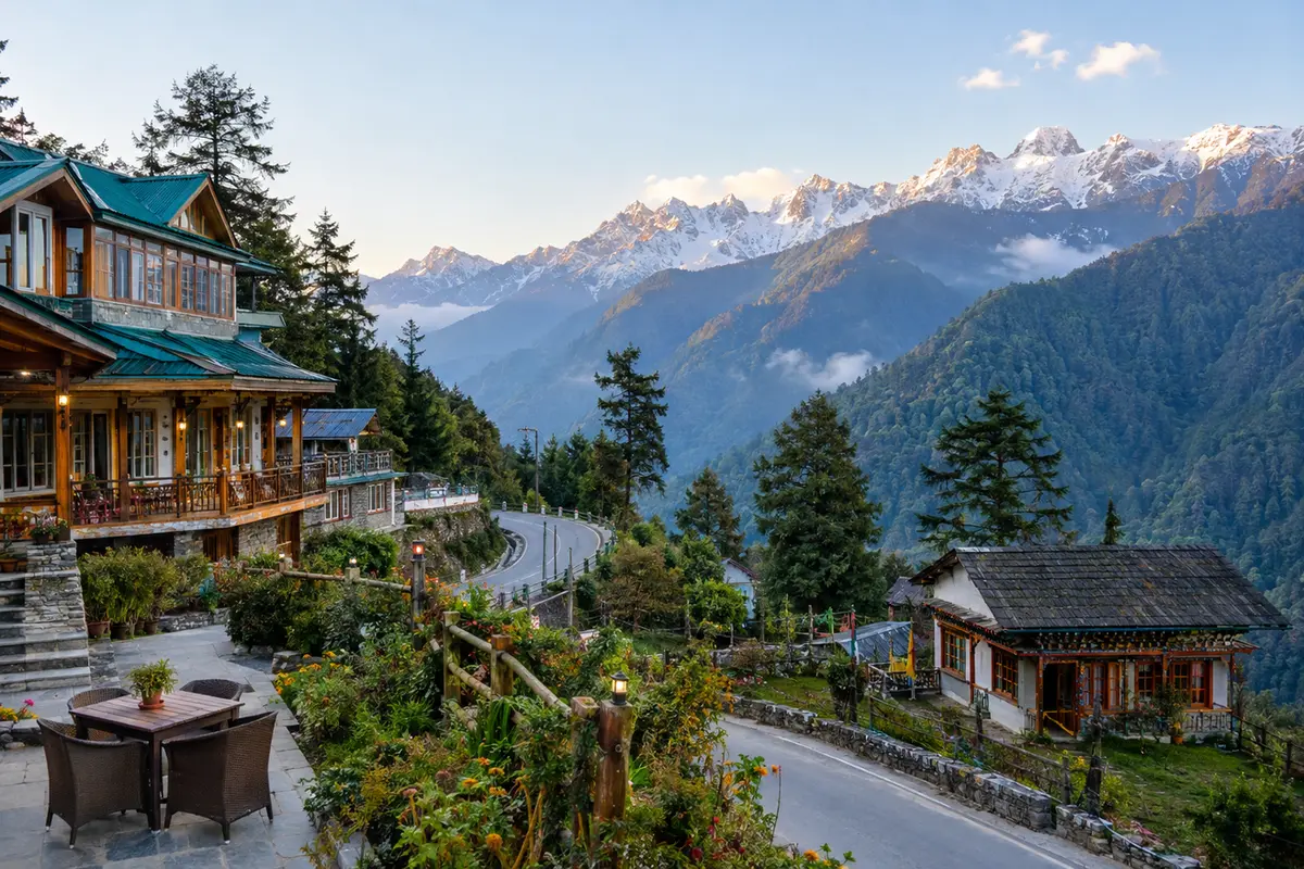 Hotels and homestays in North Sikkim